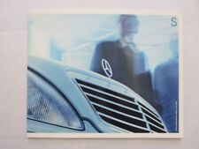 2002 Mercedes S Class Sales Brochure Catalog S430 S500 S55 AMG S600 picture