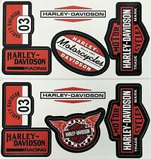 Harley-Davidson 45950, 10 pcs Vintage Race Inspired Design Decal Kit picture