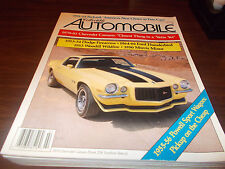 Collectible Automobile Magazine /February 1992/1970-81 Camaro/1964-66 T-bird picture