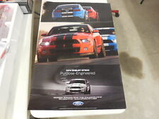 NOS 2013 & 2014 Ford Mustang Shelby GT 500 Dealer Poster-2 Sides picture