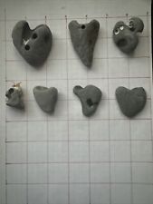 RARE-HEART-hag Stone,Holley Stone,Wicca,hex,Pagan,luck,protection,gift,jewelry#4 picture