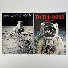 Lot of 2x RARE 1969 APOLLO LUNAR MOON MISSION Books by U.S. Information Service picture