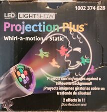 NIB Halloween Proj Plus Whirl-a-motion+Static Lights. 2 Effects In 1, 15ft/4.5m picture