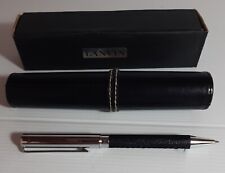Authentic LANVIN Clutch Pencil. Leather And Metal. New In Case.  Free Postage picture