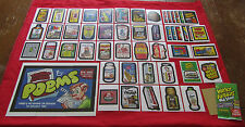 WACKY PACKAGES OLD SCHOOL 4 (TAN) BACK MASTER SET 58/58 picture
