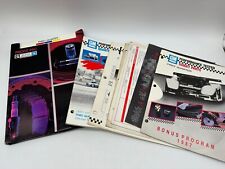 1987 & 1988 GM Quarterly Target Performance Promotional Booklets Paperwork Ads picture