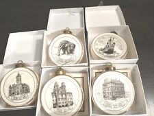   5Limited #'d Christmas ornaments from COHOES, NEW YORK Rotary Club, 2005_2009. picture