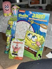 Misc SpongeBob Items Including Electric Toothbrush picture