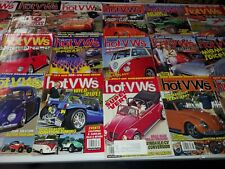 27 Issues Hot VWs Volkswagen Magazine 2007-2010 W/ 40th Anniversary Issue picture