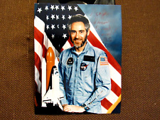 GEORGE SIMON CHALLENGER STS-51F BACK-UP NASA ASTRONAUT SIGNED AUTO 4X5 PHOTO JSA picture