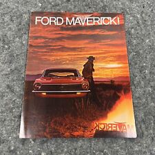 1969 1970 Ford Maverick Vintage Original Car Sales Brochure Catalog picture
