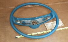 NOS 75 76 Chevy Olds Buick Blue Steering wheel Monza Vega Impala Omega Starfire picture