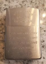 1968 Zippo Lighter Viet Nam Phan-Rang 68-69 - Inscribed My Country - H Rider Jr picture