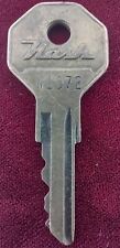 Vintage Brass Key Nash N1572 Ignition Door Trunk Locks Appx 1-7/8