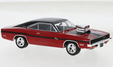 1/43 Dodge Challenger Red Black Ixo Charger R/T 1970 1 43 Packing Size 60 picture