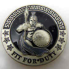 FIT FOR A MAN TO CONQUER HIMSELF IS THE GREATEST OF ALL VICTORIES CHALLENGE COIN picture