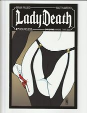 LADY DEATH ORIGINS ANNUAL #1 (2011) ART DECO VARIANT NM BOUNDLESS COMICS picture