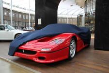 Full garage protective blanket car cover indoor blue with mirror pockets for Ferrari F50 picture