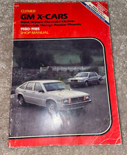 Clymer GM X-Cars 1980-1985 Shop Manual Buick, Chevrolet, Oldsmobile, Pontiac picture