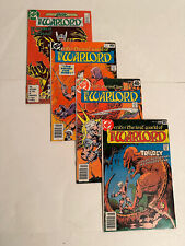 LOT of 4 WARLORD #12,18,25,114 DC Comics 1978-87 G/VG Bronze/Copper picture