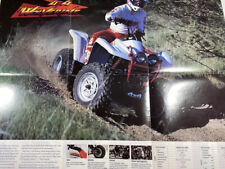Rare 1995 Yamaha ATV Brochure / Poster YFM350 YFM400 YFS200 YFB250 YFA-1 Warrior picture