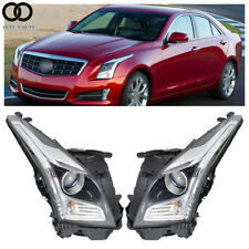 Headlights Headlamps For Cadillac ATS 2013-2018 Right Passenger&Left Driver Side picture