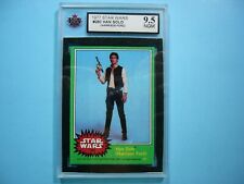 1977 TOPPS STAR WARS CARD #260 HAN SOLO ROOKIE KSA 9.5 NGM SHARP+ HARRISON FORD picture