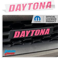 DAYTONA Grille Emblem Overlay Decal for Dodge Charger Daytona picture