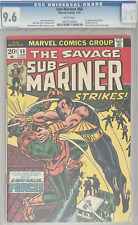 Sub-Mariner #68 Marvel Comics, 1/74 CGC 9.6 picture