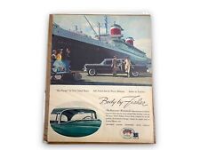 1950' GM Body by Fisher Print Ad 