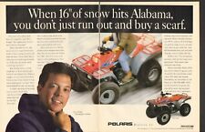 1994 2 Page Print Ad of Polaris ATV 4X4 400L Quad  picture