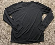 Layer 1 Silkweight Under Shirt Large Polartec Long Sleeve Black picture