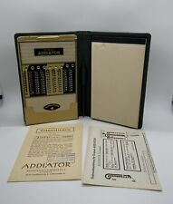 Vintage ARITHMA ADDIATOR Calculator With Original Case And Stylus, Germany picture