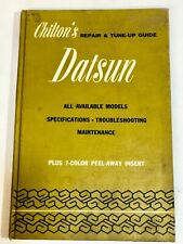 Chilton's Repair & Tune-up Guide for DATSUN 1968-1972 picture
