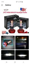 80W White Car LED Headlight Kit for Van Car High Low Beam Trunk 9006/HB4 12000LM picture