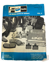 VTG The Brake Book Vol X By Bendix Domestic Import Passenger Cars Trucks 1992 picture