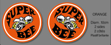 pair of NOSTALGIC DODGE SUPER BEE Stickers DECALS SUPER BEE Old School picture