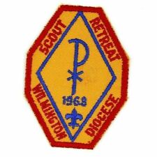 1968 Scout Retreat Wilmington Diocese Patch Boy Scouts BSA Delaware picture