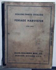1959 Allis Chalmers Forage Harvester Specs Construction Dealer Parts Catalog picture