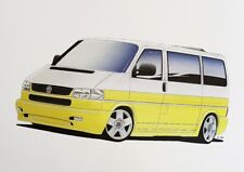 VW Type 2 T4 Eurovan Custom Drawing - Original Design Rendering Michael Leonhard picture