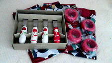 Set Red Apple Napkin Set 4 EA Cot Blend 17 x 17  Rings  Spreaders ALL NEW ITEMS picture
