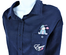 1X Disney Eeyore Blue Button Front Womens Shirt  picture