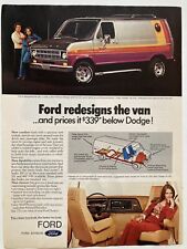 1975 Ford E100 Van Print Ad picture