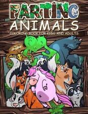 Oliver Brooks FARTING ANIMALS Coloring Book (Paperback) (UK IMPORT) picture