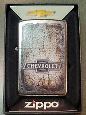 Zippo Lighter - Chevrolet Chevy - GM - Bowtie - SS PARCHED DESIGN - #107 picture
