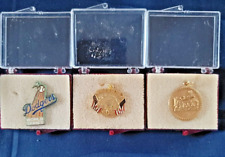 NOS Balfour  LOS ANGELES DODGERS 1977 & 1981 WORLD SERIES  1980 ALL STAR CHARMS picture