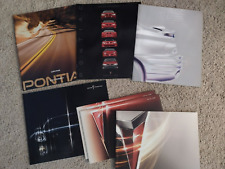 Pontiac Sales Brochures - Lot of (6) 1996,99,06,08,09 picture