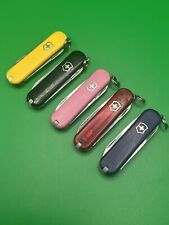 Lot of 5 Victorinox Classic Sd Swiss Army Knives - Multi colors picture
