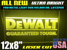 Dewalt tools sign Led Neon Light / shop / garage picture