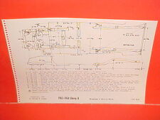 1963 1964 CHEVROLET CHEVY II NOVA SS 400 COUPE SEDAN WAGON FRAME DIMENSION CHART picture